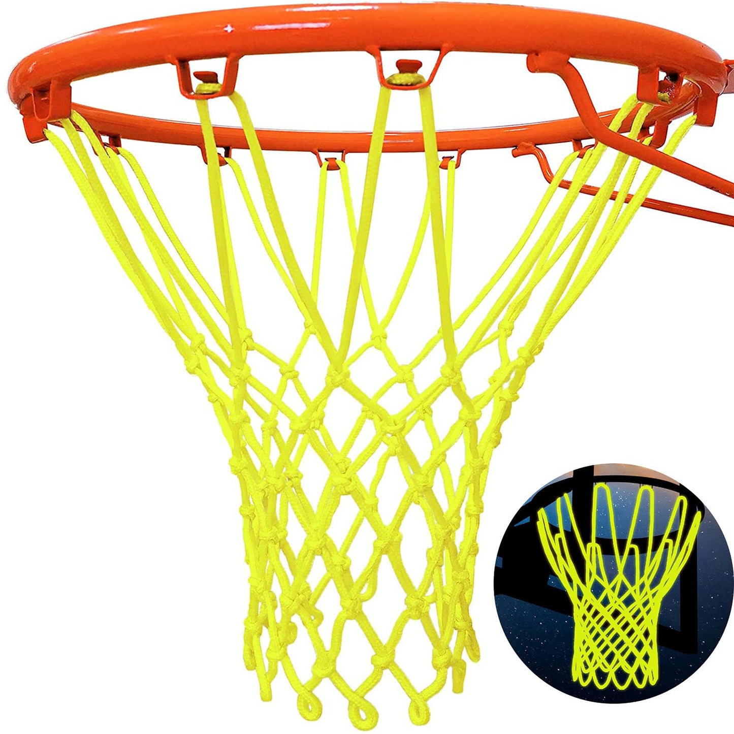 NEIJIANG Glow Basketball Net,Nightlight Luminous Outdoor