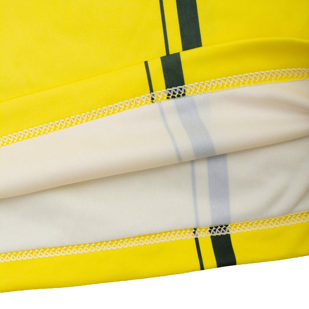 New! 2018 Soccer Referee Jersey (2018 Yellow, Adult Large)