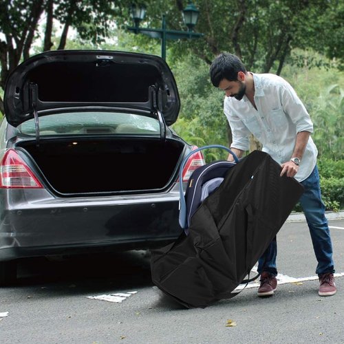 COOLBEBE 42" Sports Duffle Bag - 150L Extra Large Travel Bag | Water Resistant & Durable, Black