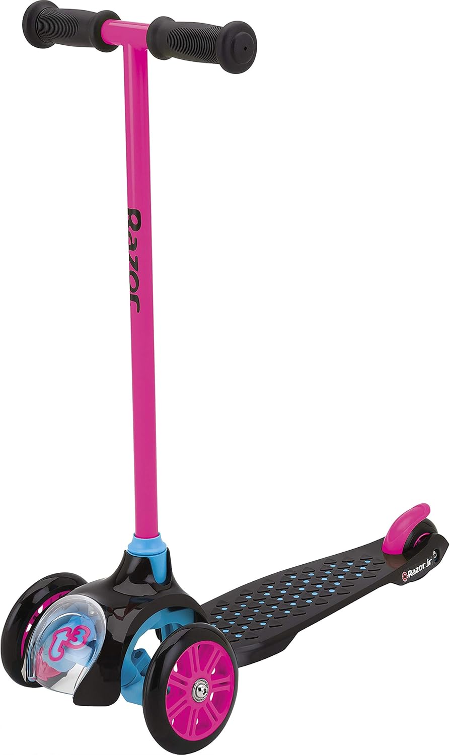 Razor Jr. T3 Kick Scooter for Kids 3+ | Lightweight Design & Advanced Tilt-to-Turn Technology
