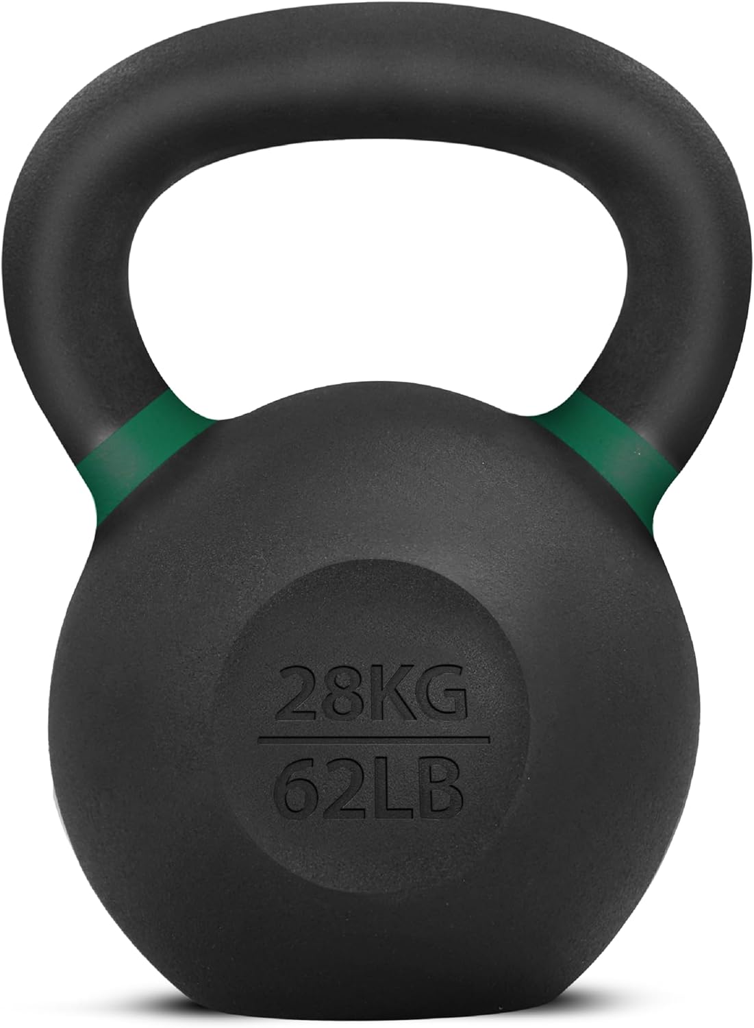 Yes4All Powder Coated Cast Iron Kettlebell Set - Durable Strength Training Weights for Full Body Workouts