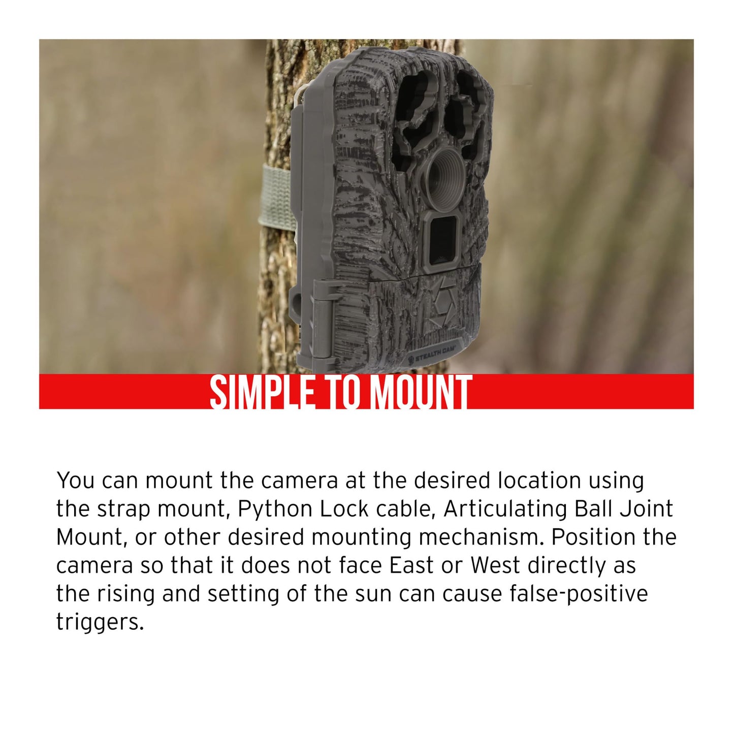 Stealth Cam Browtine 16MP Durable Trail Camera Bundle with 32GB Ultra SDHC UHS-I Memory Card, and High-Speed Card Reader (5 Items)
