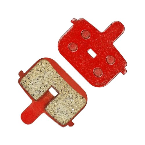 2Pair Brake Pads Disc Brake Pads Compatible with Kugoo G Booster Electric Scooter Rectangular Hollow Brake Calipers Semi Metal MTB Bicycle Disc Pads