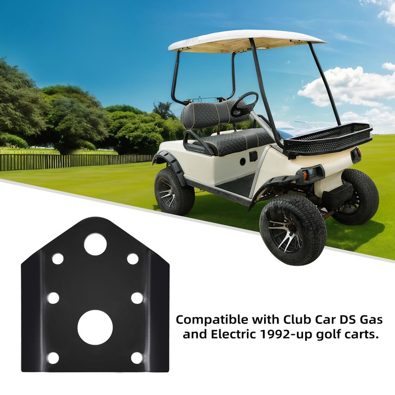 Roykaw Golf Cart Front Spring Retainer Plate Compatible with Club Car DS 1992-up Gas & Electric Golf Carts, Replace OEM# 1014276