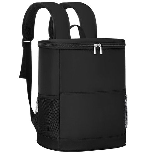 Insulated Cooler Backpack 30 Cans - Leak Proof Beer Backpack Lightweight Cooler Bag for Travel, Camping, Beach, Lunch (Black)