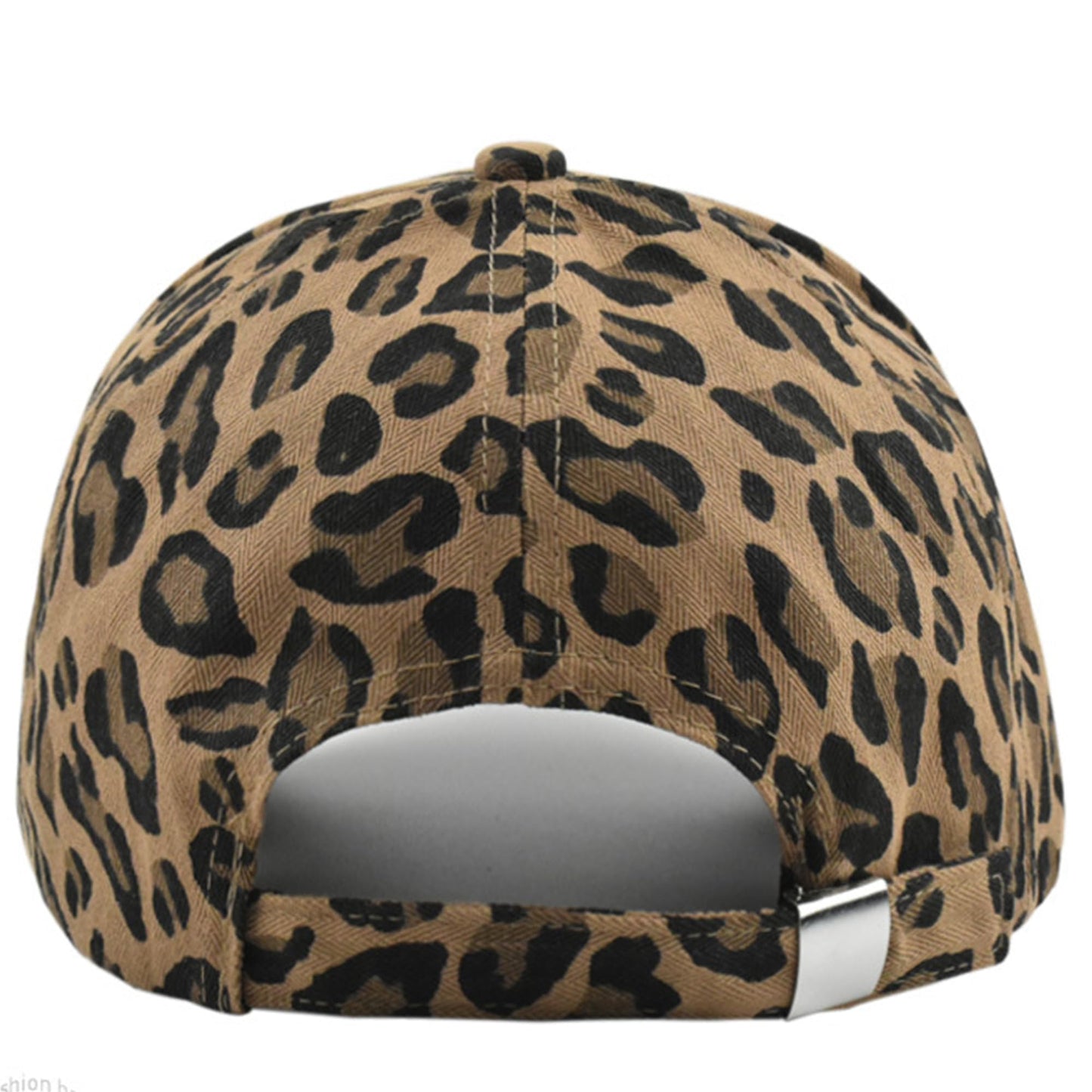 CLeemuziN Baseball Hats for Women Men Adjustable Leopard Print Dad Trucker Hat Cotton Sun Protection Caps Sports Golf Medium