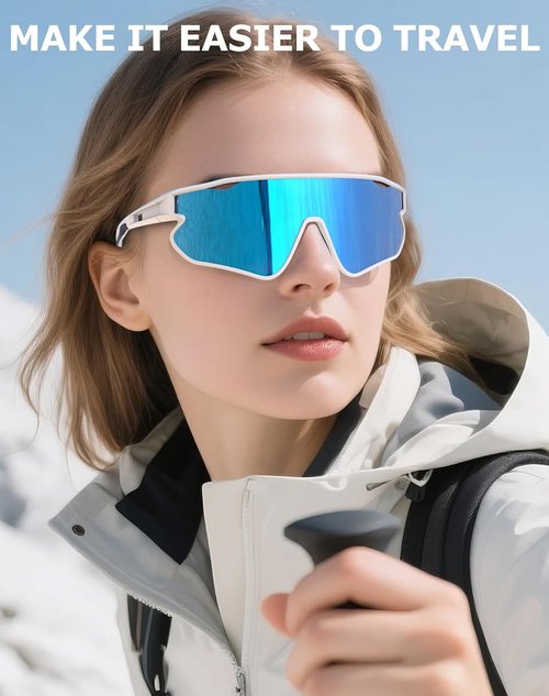 KALIYADI Polarized Sunglasses - UV400 Protection for Men | Ideal for Cycling and Running
