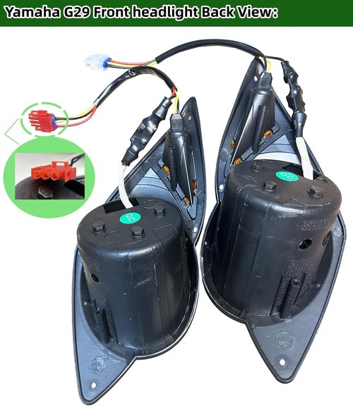 Golf Cart G29 LED Headlights for Yamaha G29 Drive 2007+ LED Golf Cart Headlight