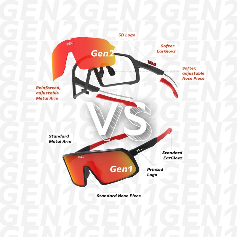 VELO Shades – Cutter – Baseball/Softball Sunglasses – By Jax of The Bullpen Training (Gen1, Black Ice, Lrg Adlt)
