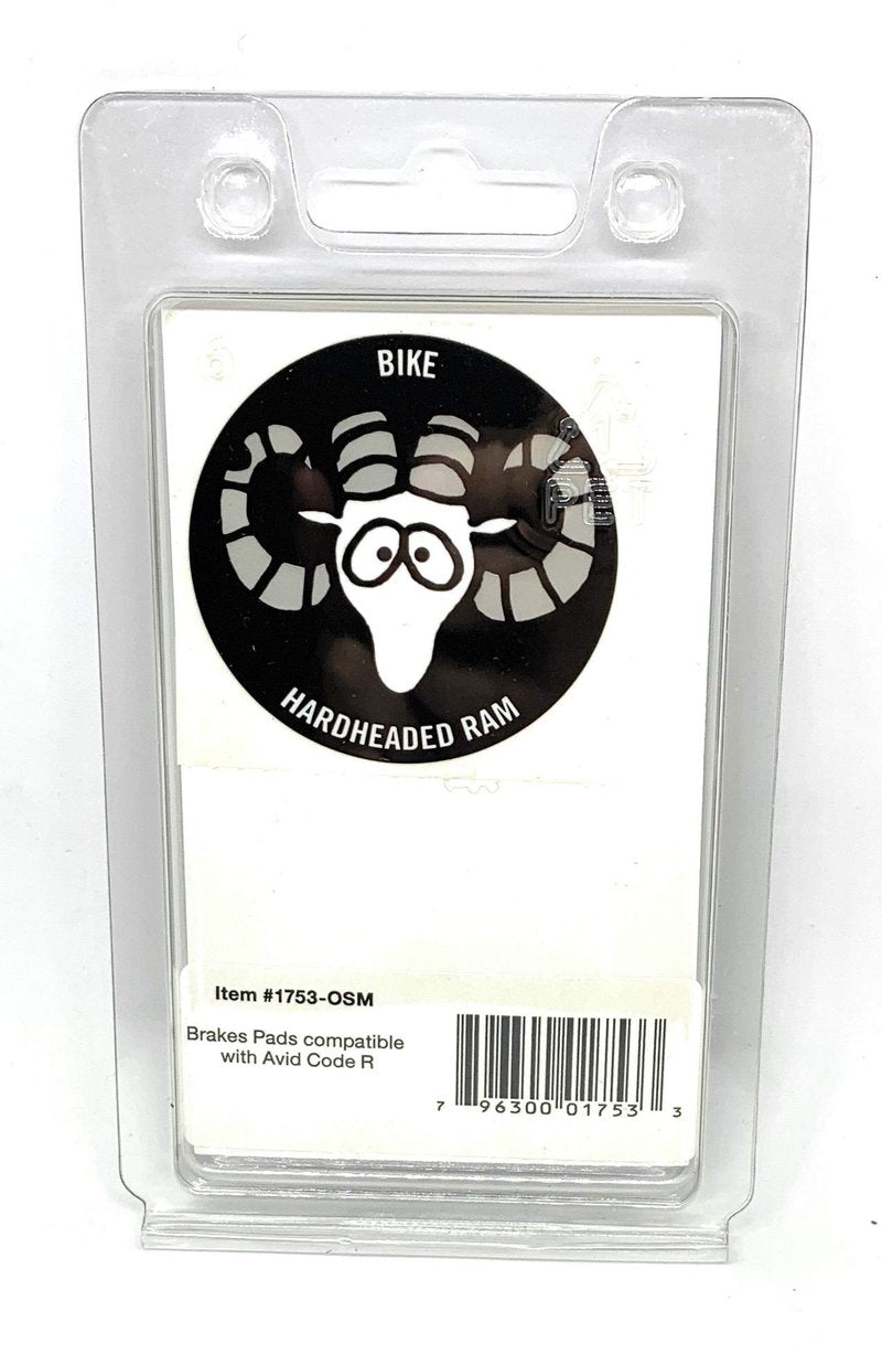 Bike Brake Pads Resin for Sram Code, Code R, Code RSC. The Bicycle Replacement Part for OEM Brakes for high Braking Power and Quiet Stops. Turbo Levo