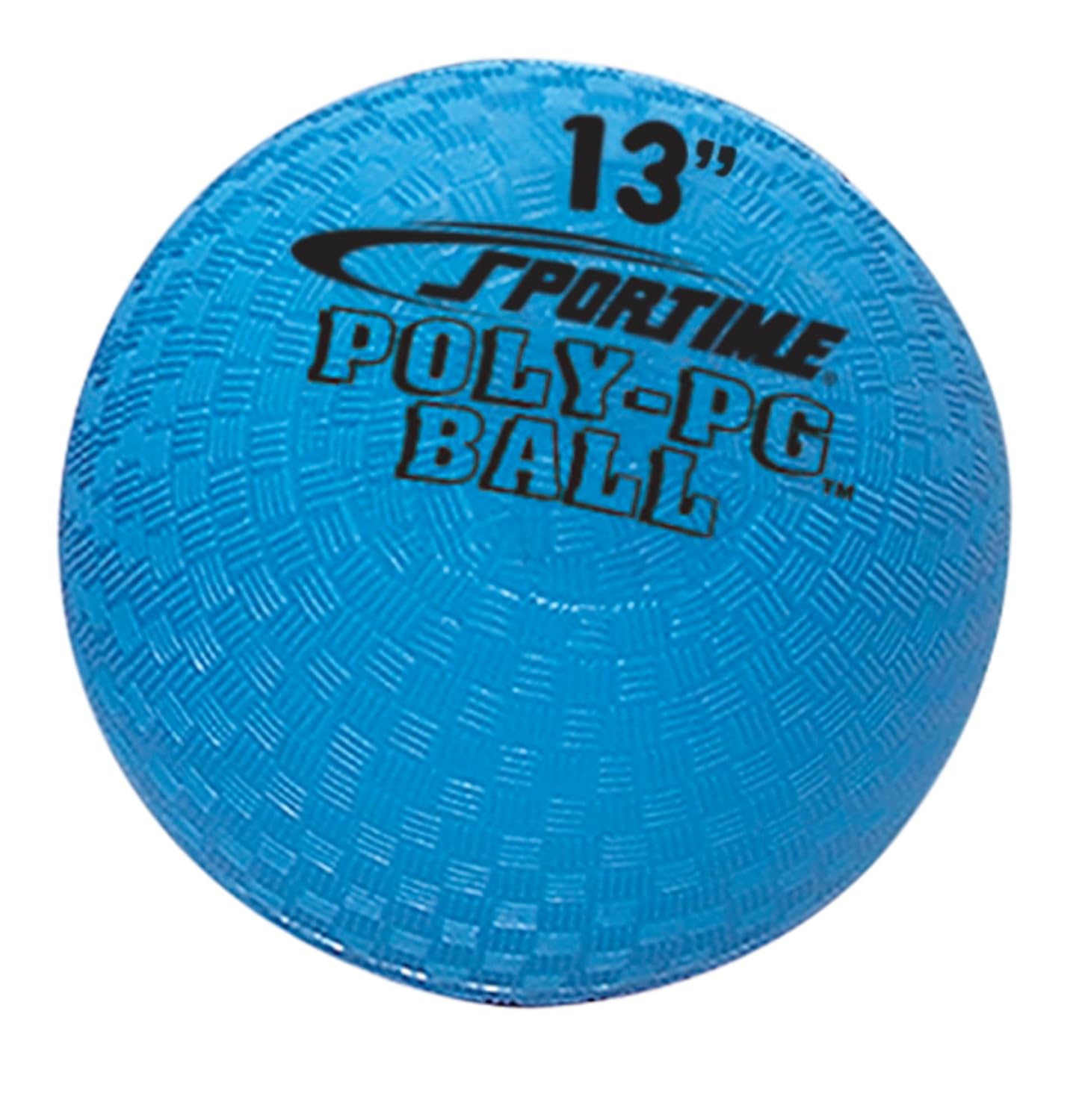 Sportime Playground Ball - Durable 13-Inch Blue Ball for Active Play and Sports Fun
