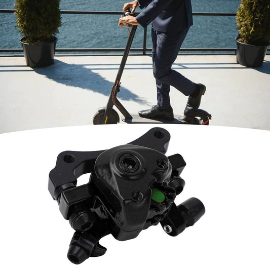 HEEPDD 10 Inch Electric Scooter Brake Disc Caliper, Black Aluminum Alloy Replacement Part for Right Side