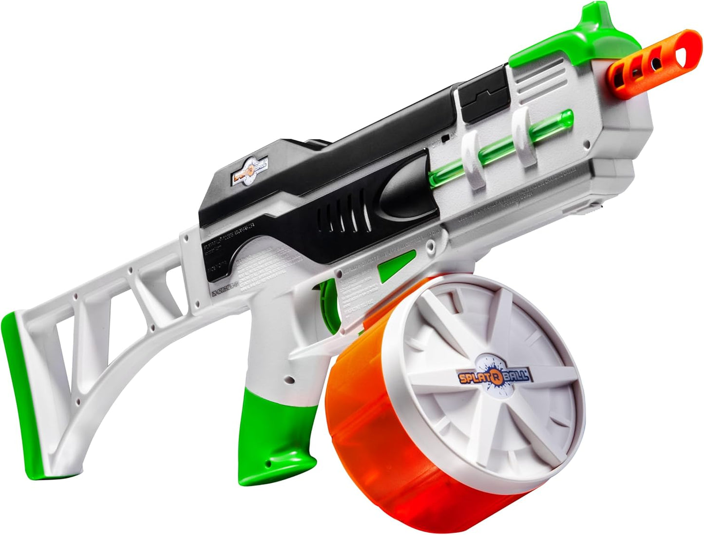 SplatRball Gel Ball Blaster Kit - Glow-in-the-Dark Water Bead Shooter | Shoots Up to 225 FPS