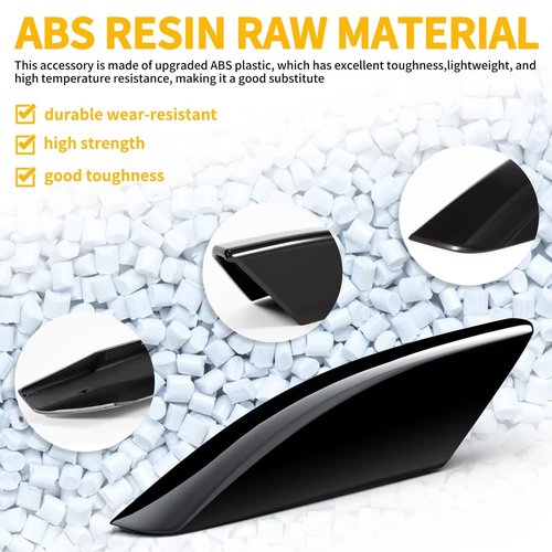 Car Roof Rack End Caps Compatible with Toyota 4Runner 4WD N210 2003 2004 2005 2006 2007 2008 2009 Roof Rail End Cap Shell Protection Roof Rack Accessories