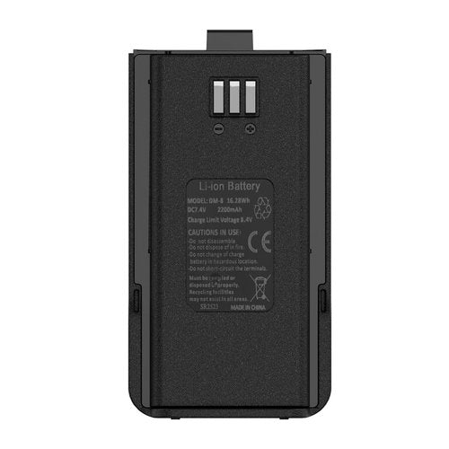 BAOFENG DM-1801 Original Battery 2200mAh for Two Way Radio Long Range Regchargeable GD-77 GD-77S DM-1801 DMR Walkie Talkie GA-510 DR-1801UV
