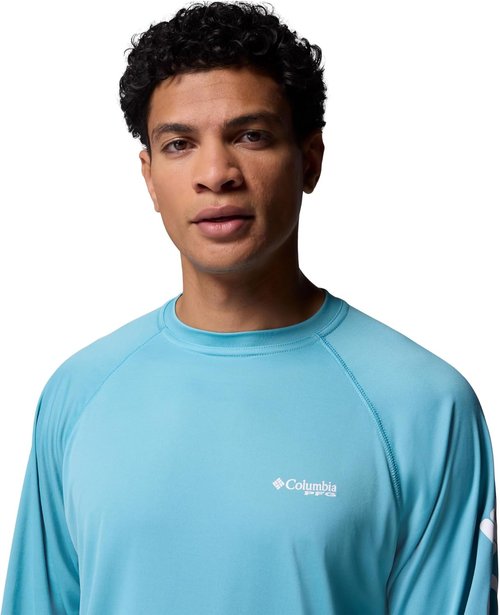 Columbia Men's PFG Terminal Tackle Long Sleeve Fishing Shirt - Quick-Dry Fabric, Lightweight
