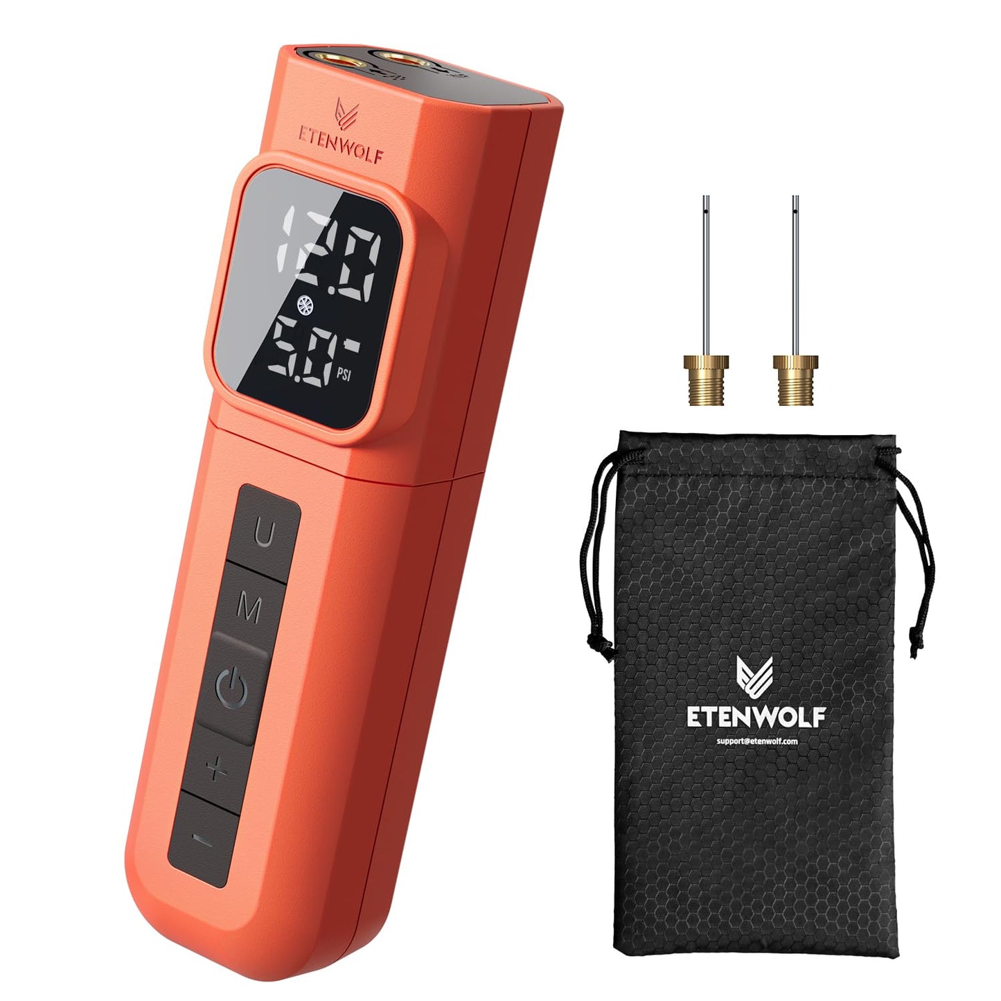 ETENWOLF P200 Electric Ball Pump 2000mAh Air Pump for Sports Balls