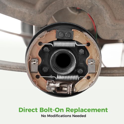 10L0L Brake Assembly for Club Car, Complete Left & Right Rear Brakes Compatible with Club Car DS/Precedent 1995-Up & Tempo 2018-Up, Golf Cart Brake Cluster Kit, Replaces OEM 101823301 103380202