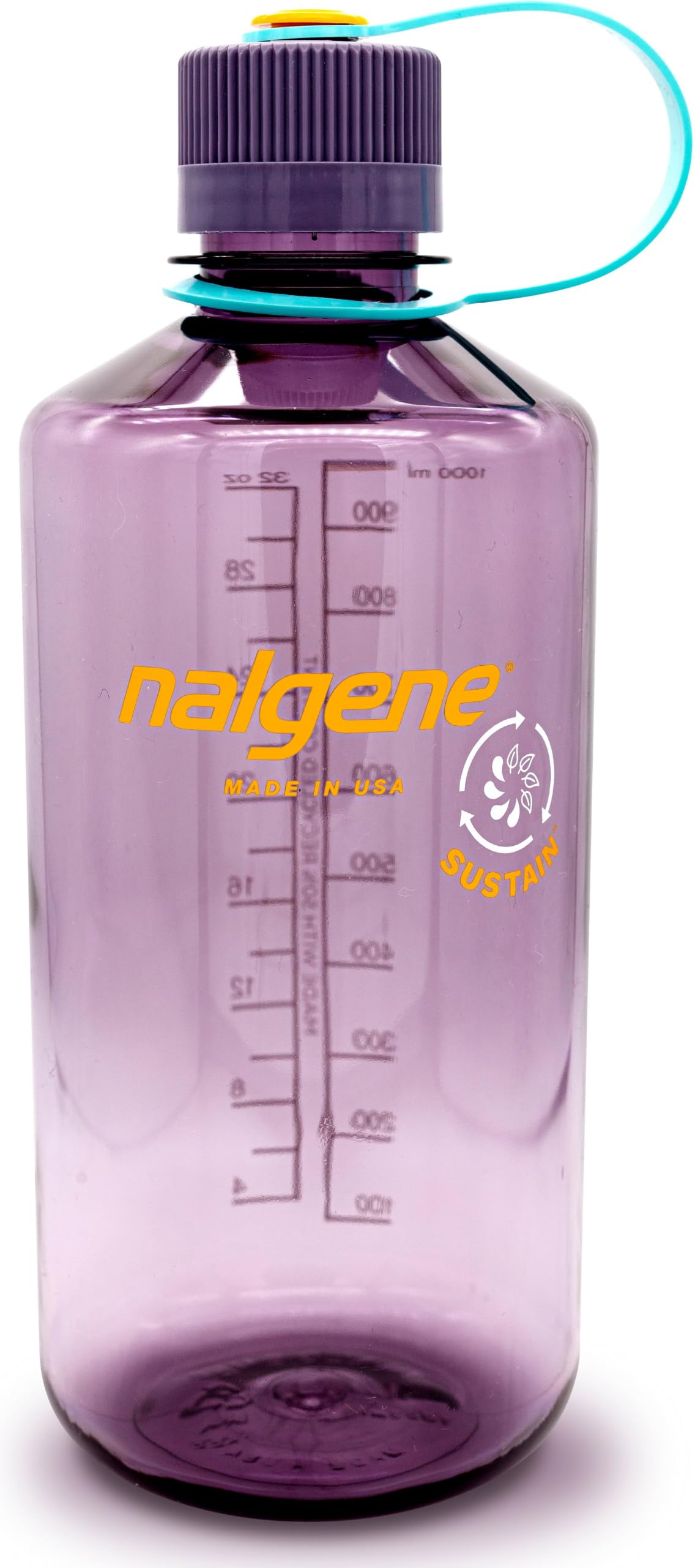 Nalgene 32 oz Narrow Mouth Water Bottle, Aubergine