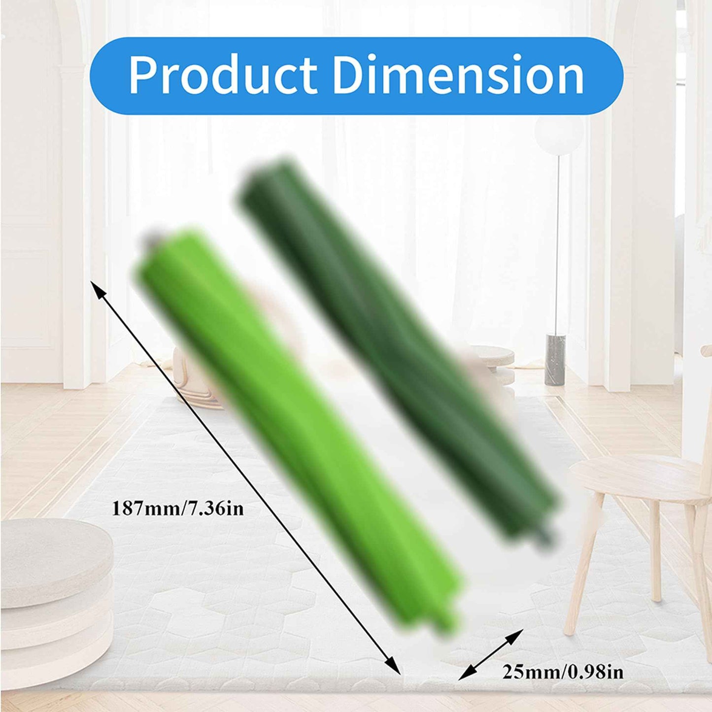 YOKYON 5 Sets of Replacement Roller Brushes/Debris Extractor Compatible for iRobot Roomba i&e&j Series E5 E6 i1 i1+ i7 i7+ i6 i6+ i3 i3+ i4 i4+ i8 i8 J5 J5+ j7 j7+ J9 J9+ Combo Robotics