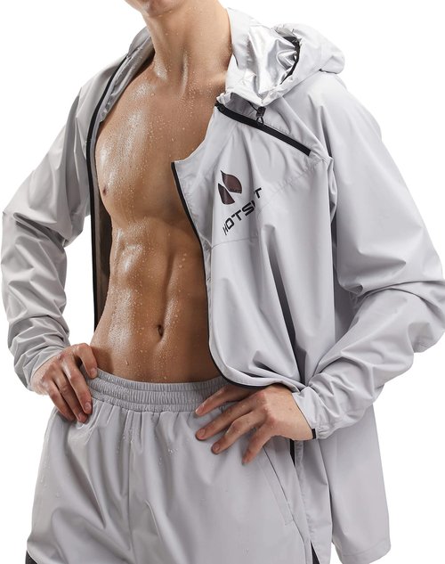 HOTSUIT High-Tech Men’s Sauna Suit Pants for Fitness Temperature Sensitive Logo Machine Washable，XL