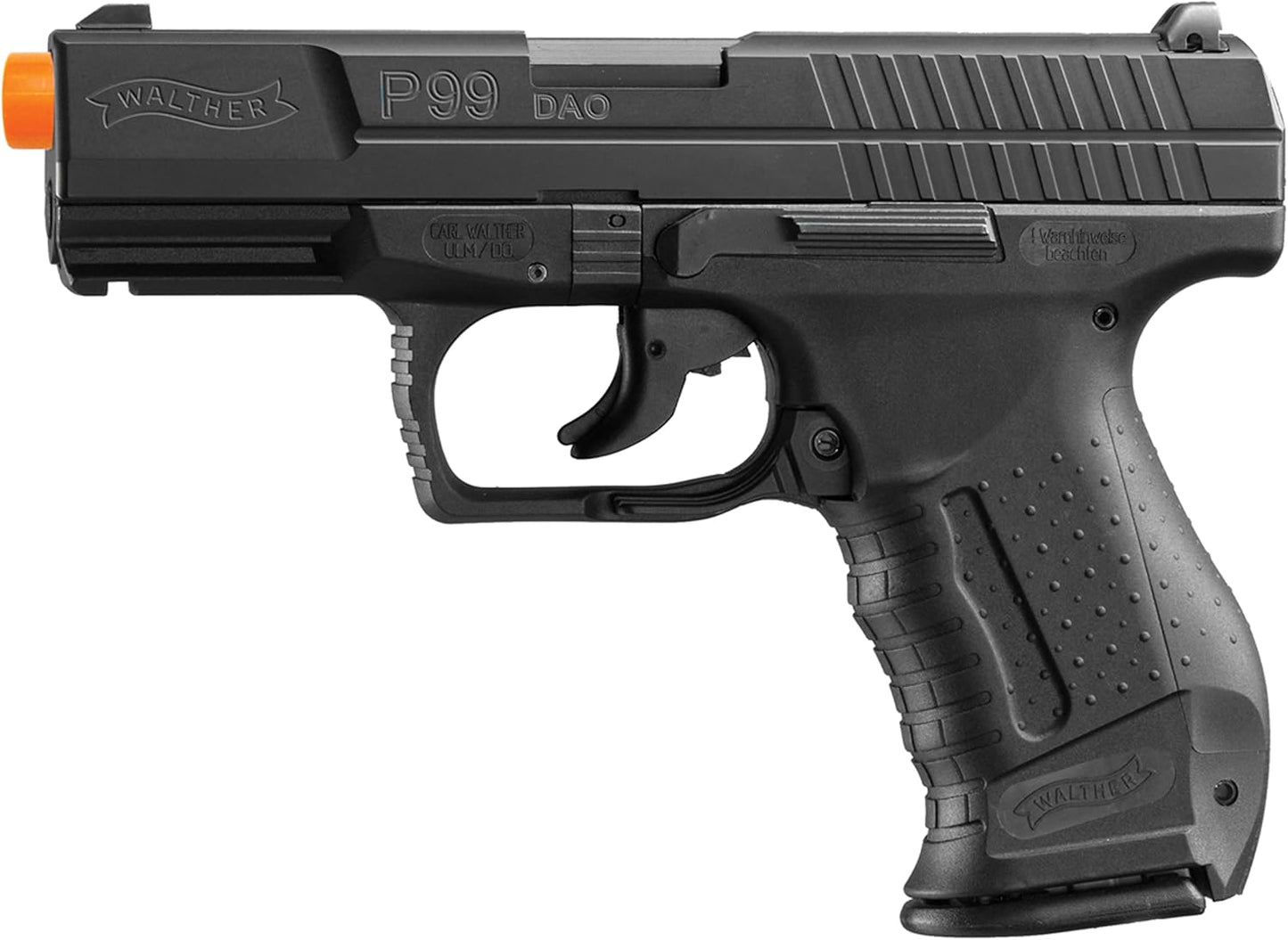 Umarex Walther P99 Airsoft Gun - CO2 Powered Blowback 6mm BB Pistol for Realistic Action