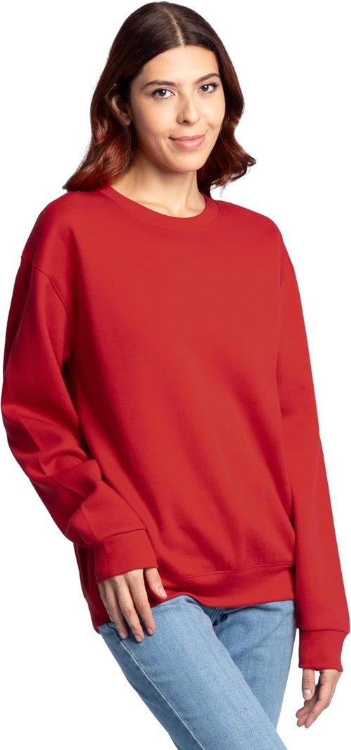 Fruit of the Loom Men's Eversoft Fleece Crewneck Sweatshirts - Moisture-Wicking & Breathable, Sizes S-4X
