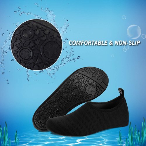 IceUnicorn Water Shoes - Quick-Dry Aqua Socks for Men & Women | Perfect for Beach & Pool Activities