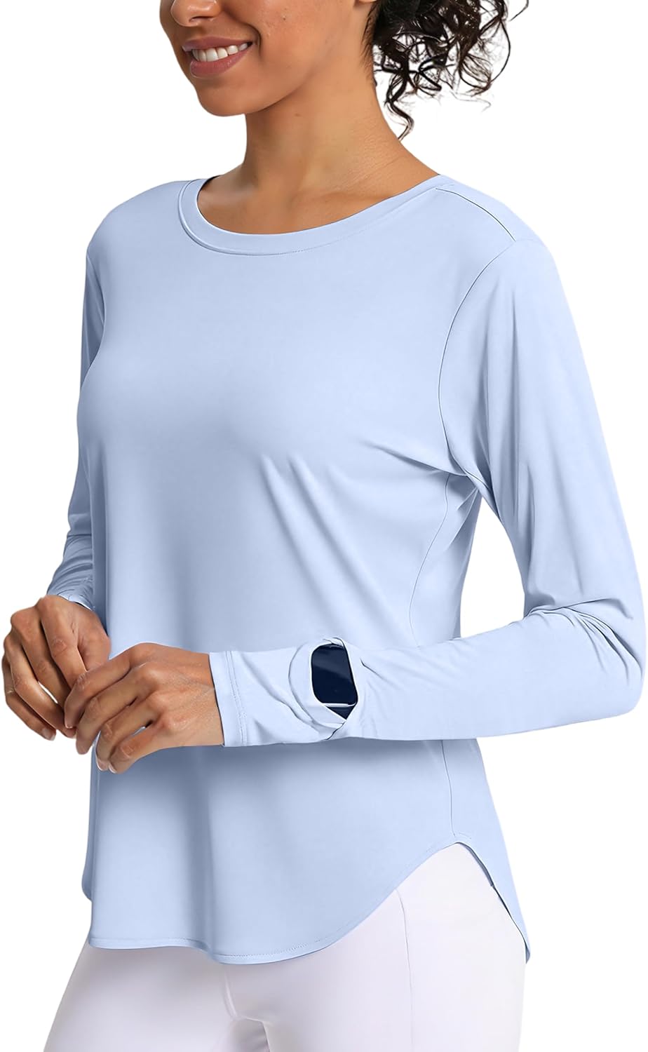 Skiennix Women's Sun Shirt - UPF 50+ Long Sleeve UV Protection Rash Guard | Lightweight Quick-Dry Hiking Top