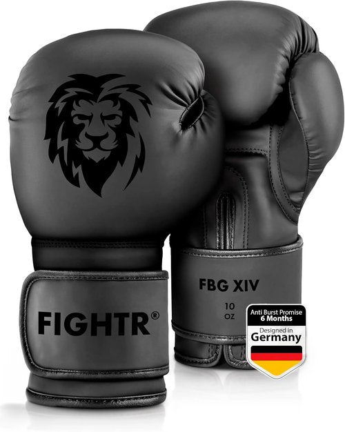 FIGHTR® Boxing Gloves - Maximum Protection & Stability for MMA, Muay Thai & Kickboxing | Sizes 8-16 oz