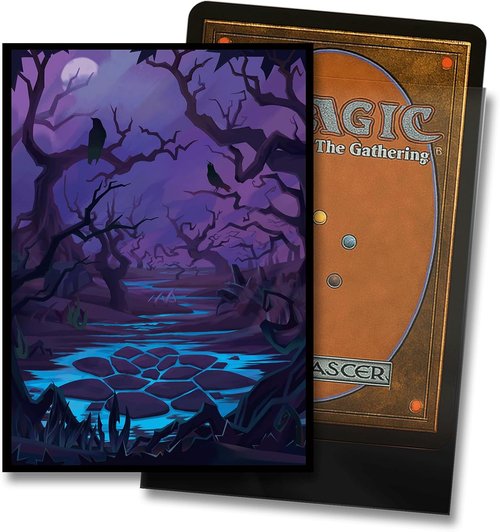 **MTG Card Sleeves - Ultra Clear Front & Matte Finish Back - 100 Count Standard Size TCG Sleeves**