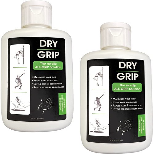 W4W Dry Hands & Pole Grip Solution – Transparent, Non Sticky, Anti-Slip Solution for Pole Dancing, Tennis, Golf and all Sports - Repels Sweat & Moisture from Hands (2 Pack)