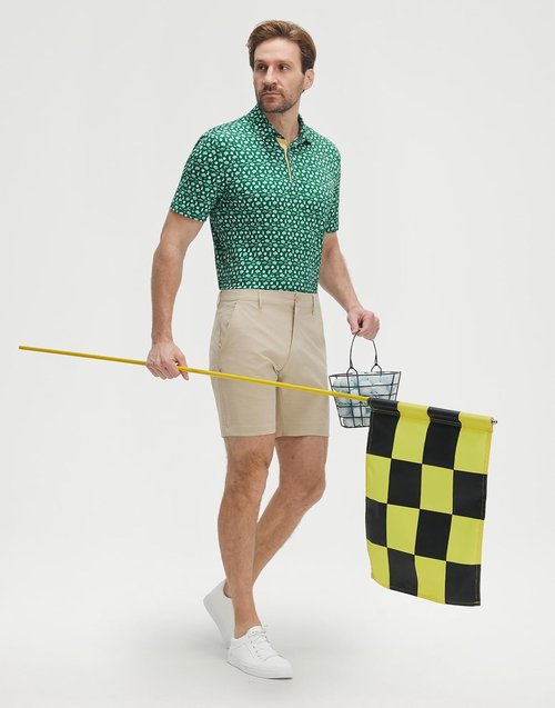 M MAELREG Men's Golf Shirt - Moisture-Wicking Performance Polo | Short Sleeve Casual Fit