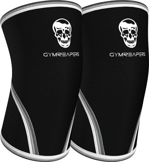 Gymreapers Elbow Sleeves - 5mm Neoprene Compression Support for Weightlifting & Tendonitis Relief