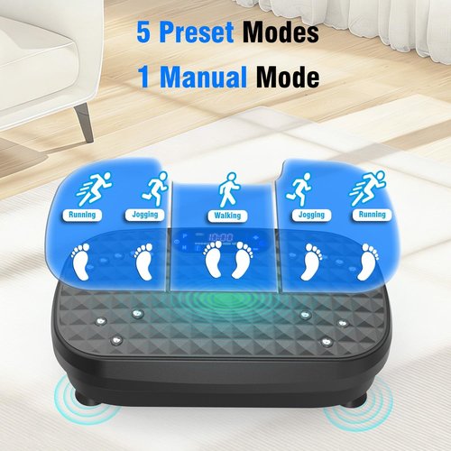 AXV Vibration Plate - Full Body Fitness Machine for Weight Loss | Compact Shaker for Home & Gym