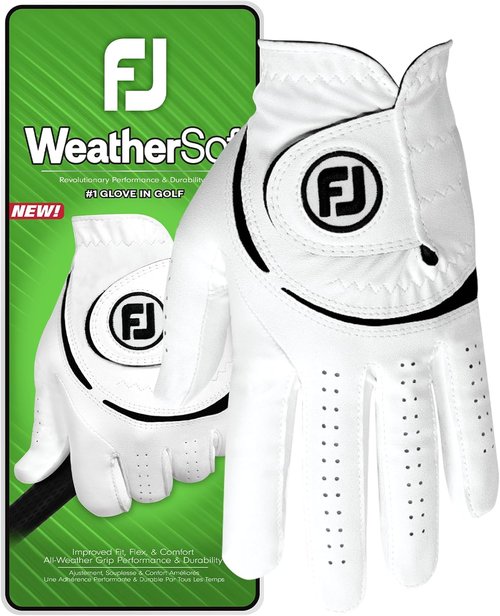 FootJoy WeatherSof Golf Glove - Premium Comfort & Grip for Men | Perfect Fit & Durability