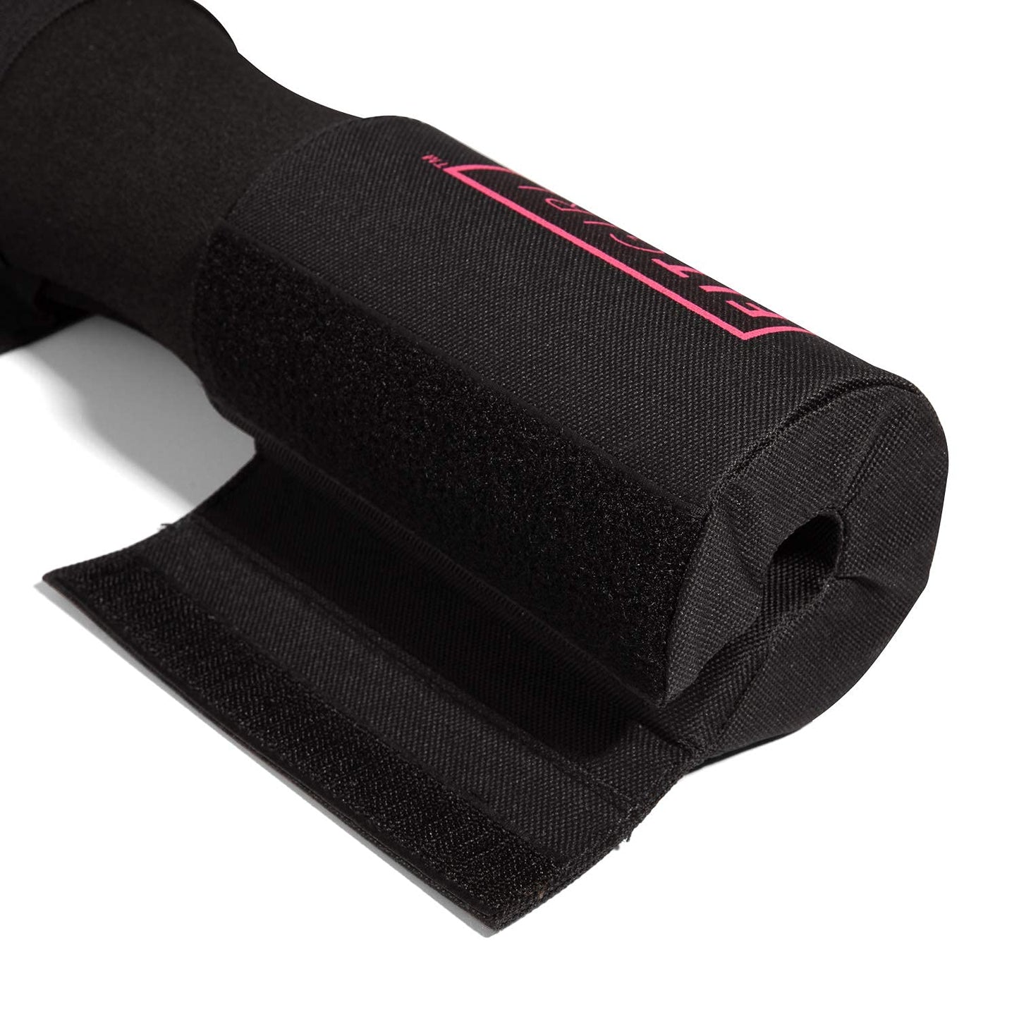 FITGIRL - Squat Pad and Hip Thrust Pad for Leg Day, Barbell Pad Stays in Place Secure, Thick Cushion for Comfortable Squats Lunges Glute Bridges, Olympic Bar and Smith Machine (Deluxe Black)