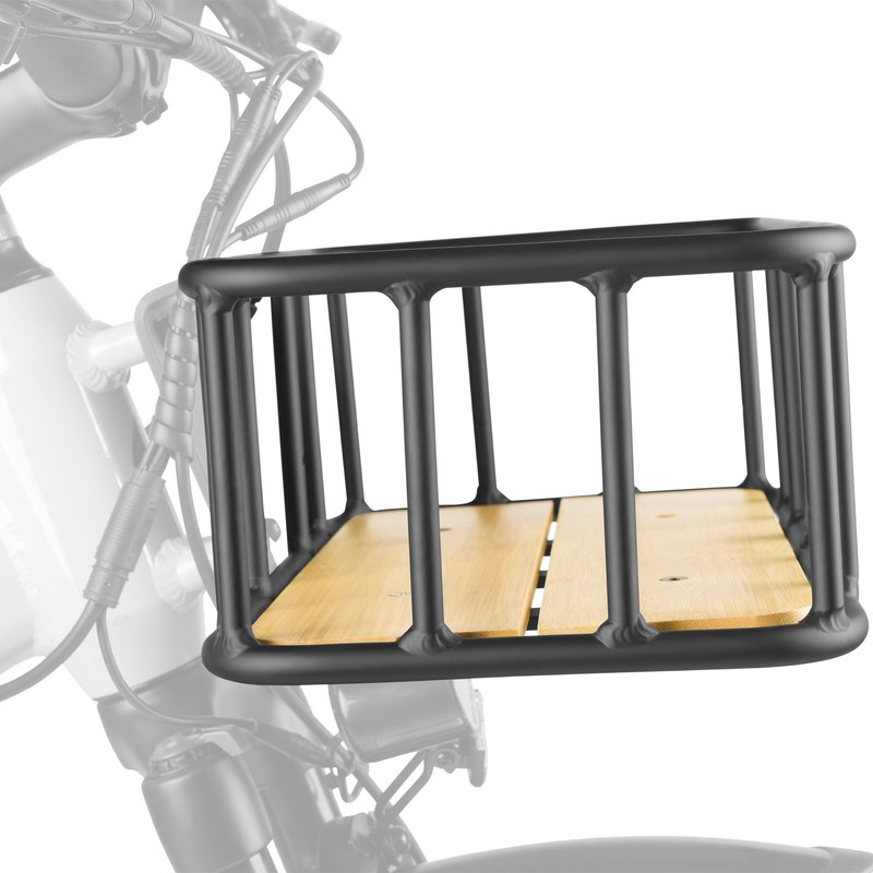 Retrospec Tote Ebike Basket Lightweight, Aluminum Front Basket for Retrospec Electric Bikes
