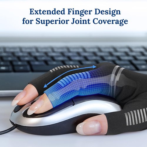 Vlela Arthritis Gloves for Women for Pain,All-Around Compression Gloves for Men,Finger extension with Anti-Slip Grip,Support Gloves for Pain Relief,Carpal Tunnel