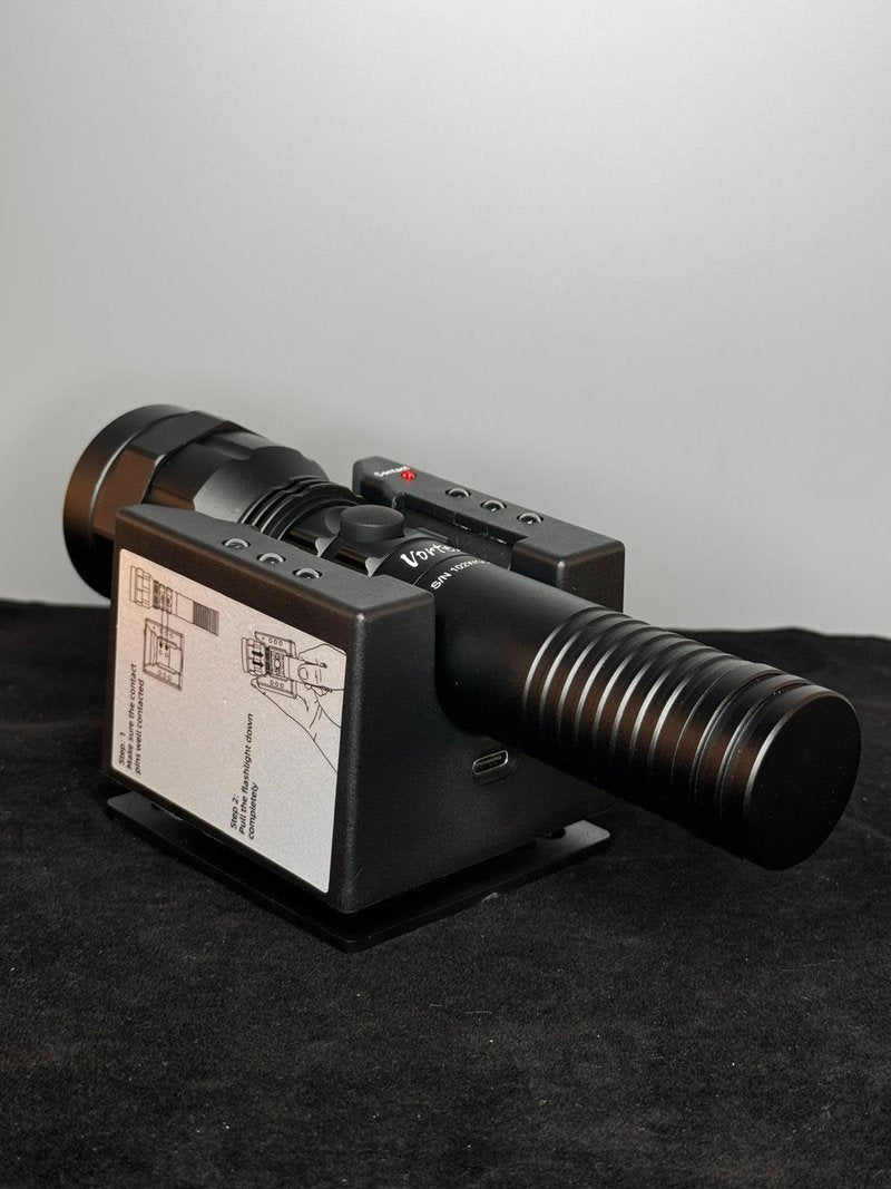 Vortex TM604 Emergency Powerful LED Wall Mount High Power 1745 Lumen 7/24 Stand By Tactical Function Car & Home Safeguard Security Flashlight