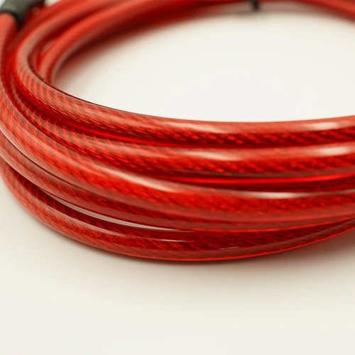 DoubleLock Otter Integrated Combination Cable Lock (4mm) – 10ft Weatherproof Steel Cable, Keyless Resettable Lock for Outdoor Gear, Bikes, Coolers, Kayaks, and Sports Equipment