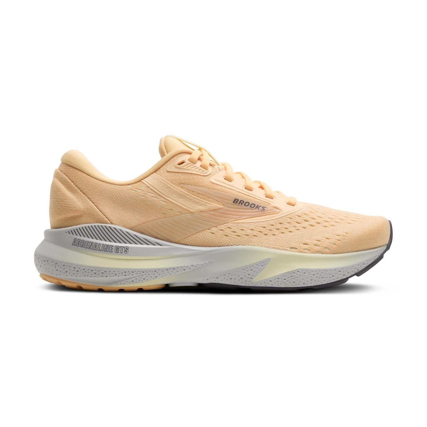 Brooks Women’s Adrenaline GTS 24 Supportive Running Shoe - Sherbert/Oyster/Sylvan - 9 Medium