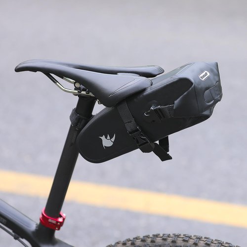 Rhinowalk Bike Saddle Bag Waterproof Bicycle Bag Cycling Seat Bag Mountain Road Portable Storage Bag, 2.5L