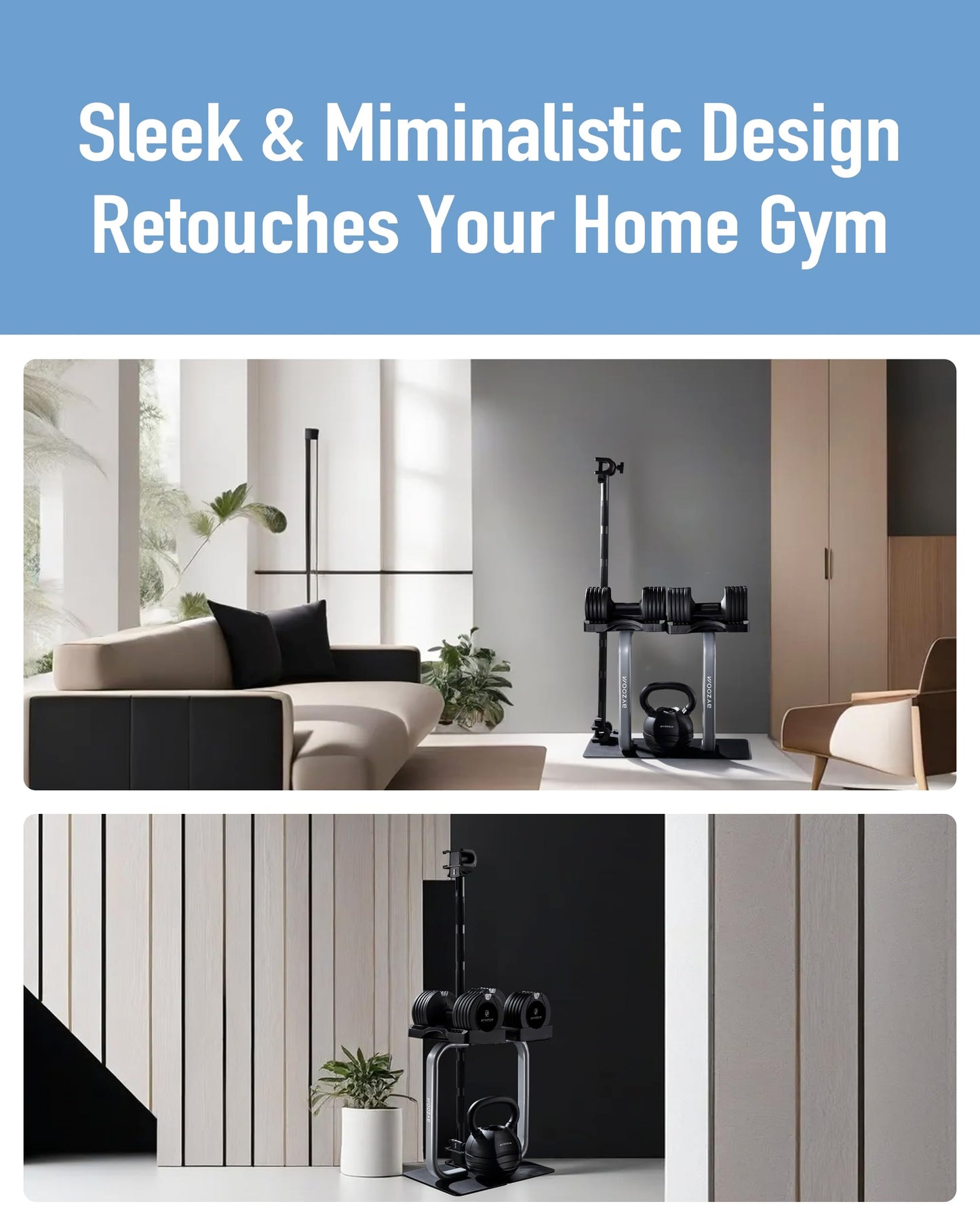 BYZOOM FITNESS Easy Bar Exclusive for BYZOOM FITNESS 12.5/25/27.5lb Adjustable Dumbbell to Barbell for Weight Training Fitness Exercise Full Body Workout for Home Gym Woman Beginner, Black
