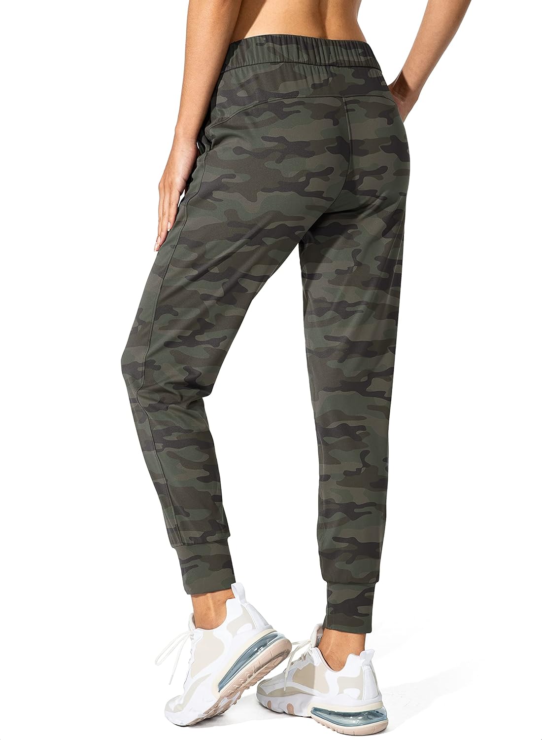 SANTINY Women's Joggers - Comfortable Drawstring Sweatpants with Pockets for Running & Lounge