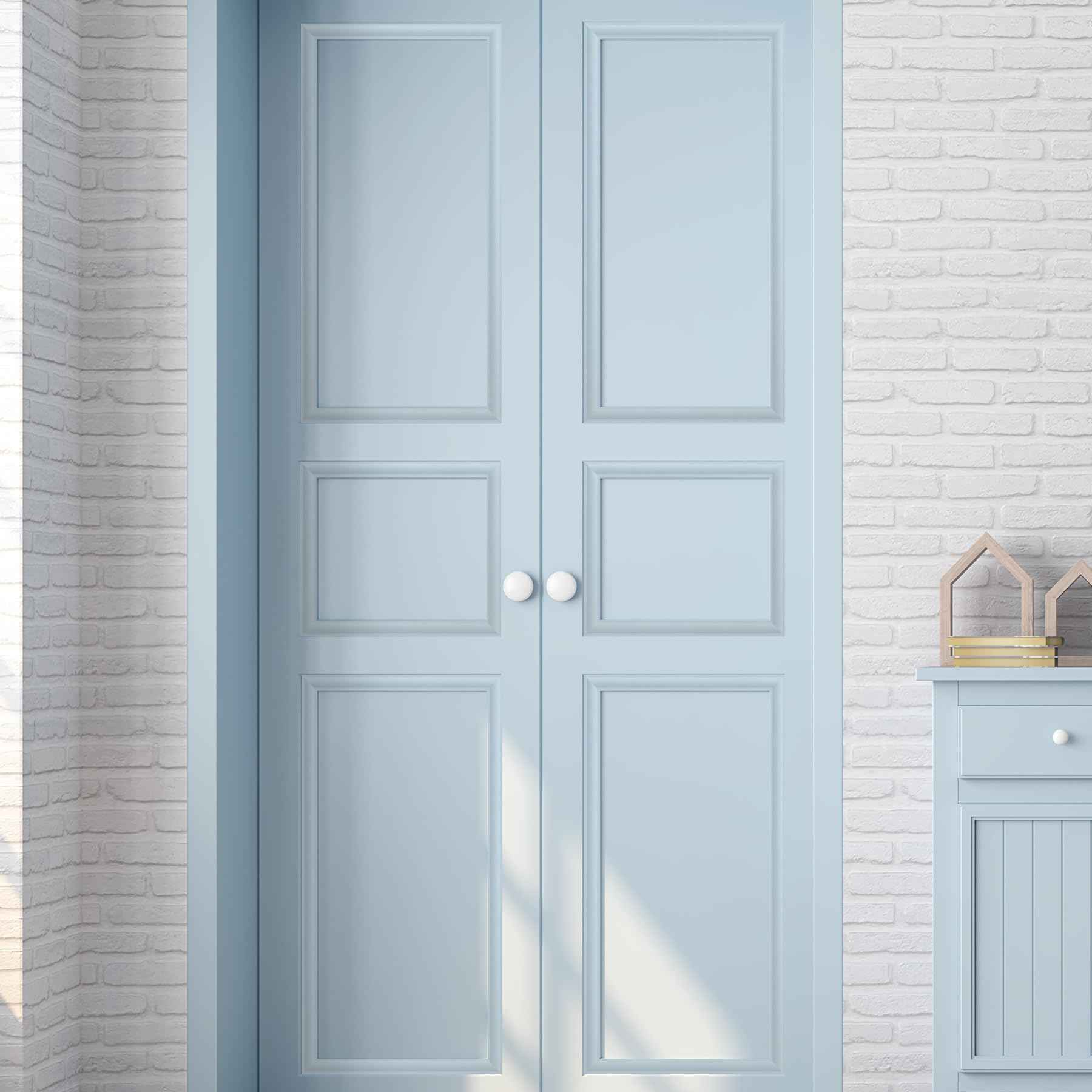 Soengsau 15-Pack 15.75" Unfinished Wood Astragal Trim - Easy to Paint, Cute Decorative Molding DIY Craft for Furniture Frame, Mirror Edge, Wall, Door, Closet, Dresser, Shelf