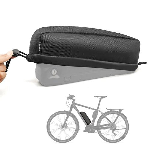 HUDAMZKY Ebike Battery Protective Bag Cover, Electric Bicycle 36V 48V 52V 60V Li-ion Battery Waterproof Dustproof Anti Mud Cover