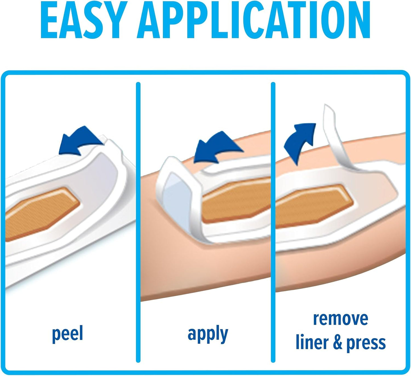 Nexcare Waterproof Clear Bandages - Stays On Skin in Water | 2.38 x 3.5 in, 30 Count