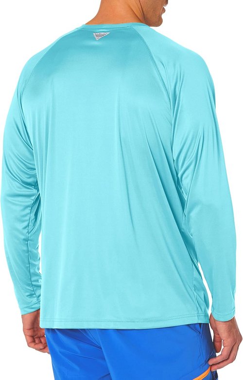 Columbia Men's PFG Terminal Tackle Long Sleeve Shirt - Lightweight, Quick-Dry Fabric | Ideal for Fishing