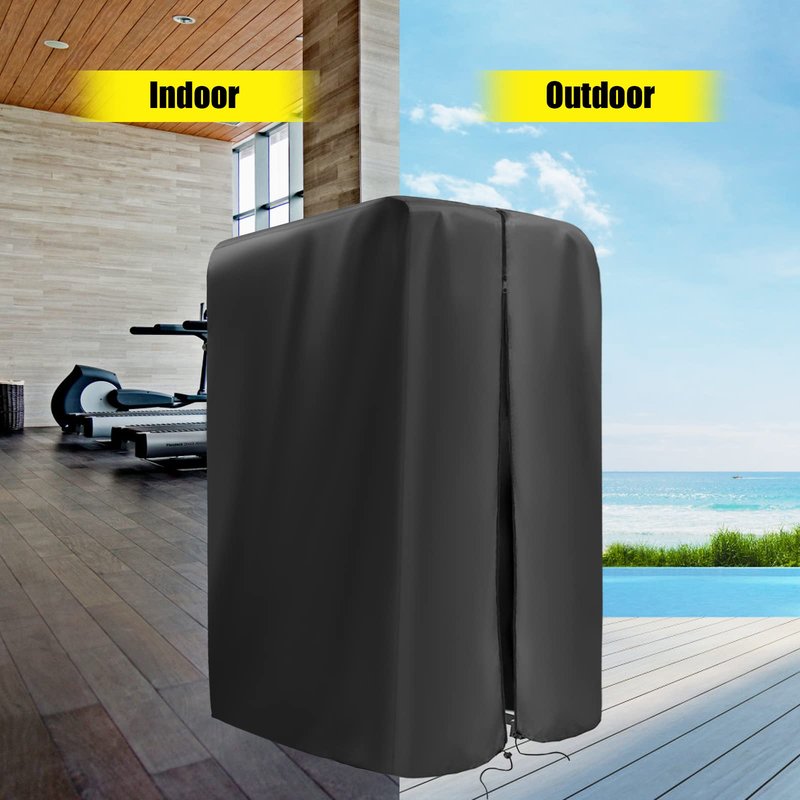 Kingling Pull Up Bar Station Cover, Pull Up Bar Stand Cover for Power Tower Home Strength Training Dip Stands Waterproof & Dustproof Protective - 42"L x40"W x88.2"H